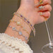 Sakura Rainbow Cleef Bracelet