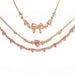 Love Zircon Butterfly Festival Bracelet set